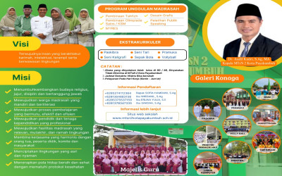 Pendaftaran Peserta Didik Baru MTsN 2 Kota Payakumbuh TP 2025/2026