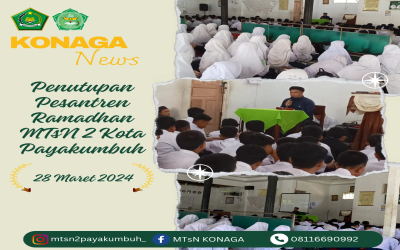 Pesantren Ramadhan  MTsN 2 Kota Payakumbuh resmi ditutup.