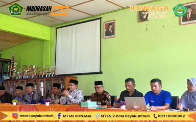 MTsN 2 Payakumbuh Perkuat Integritas: Pendampingan Penilaian ZI dan Wakaf oleh Kemenag