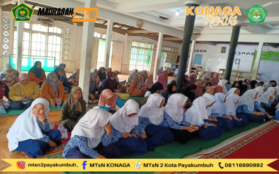 Pembagian ATM Beasiswa PIP di MTsN 2 Kota Payakumbuh